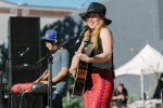 Singer songwriter ZZ Ward pleaded “don't take my man” in front of the Seattle Center Mural.