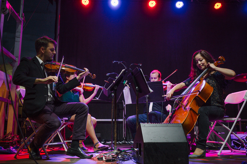 The Passenger String Quartet shinned backing Orlowski and band, with their strings adding a new level of warmth to Kris’ voice.