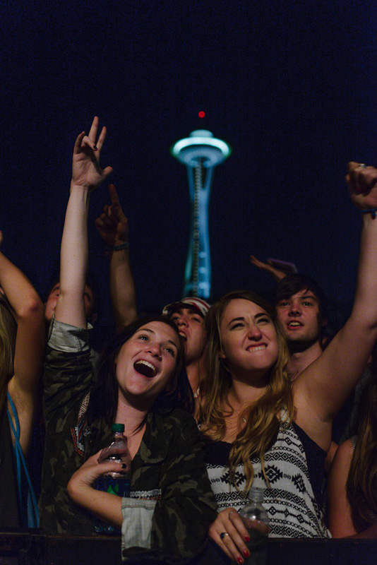 While the festival celebrates it’s 43rd year music fans of all ages continue to flock to Seattle Center to check out their favorite acts.