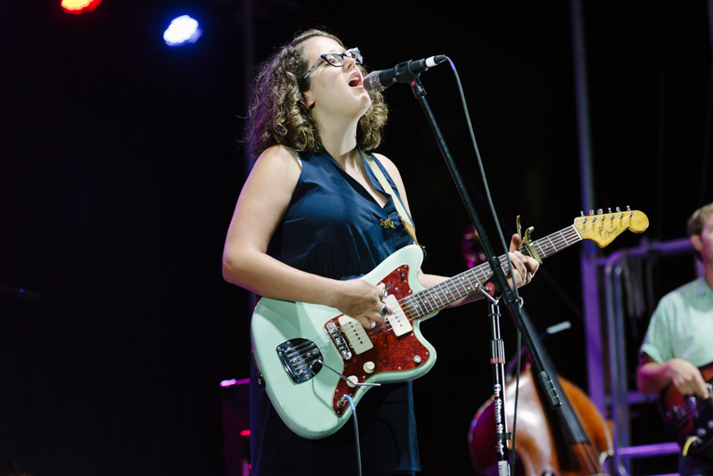 Rock and rollers Sallie Ford & The Sound Outside closed out the Plaza Stage, rounding out a good first day of the festival.