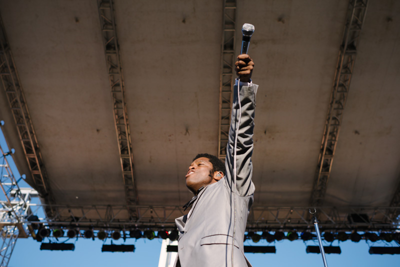 Vintage Trouble had all the right moves on the Starbucks Stage.