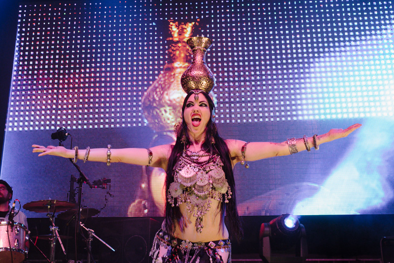 Beat Antique belly danced despite having their gear disappear.