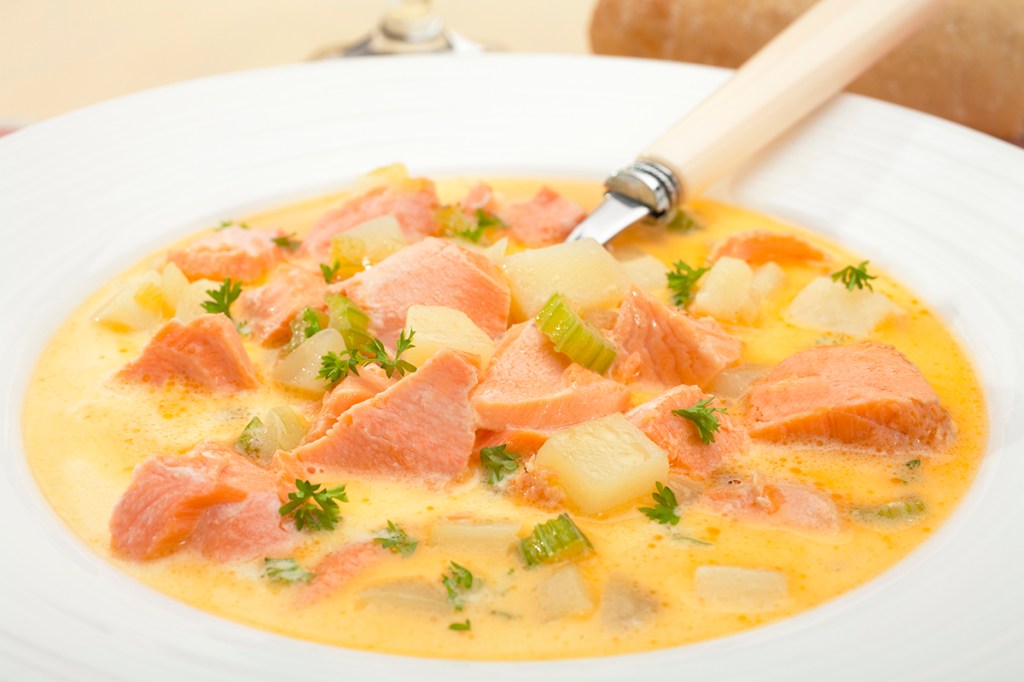 Salmon Chowder Soup
