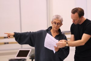 PNB’s Peter Boal with Tharp during rehearsal