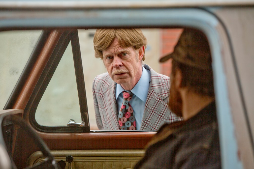 Macy plays a small-town shyster opposite Rockwell.Tribeca Film/Well Go USA