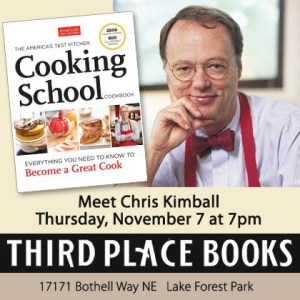 ENTER TO WIN HERE Third Place Books Presents: Author Chris Kimball | A