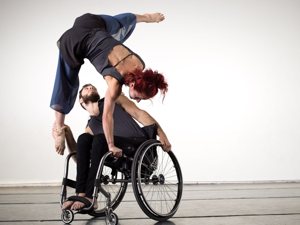 Members of Axis Dance Company.David DeSilva