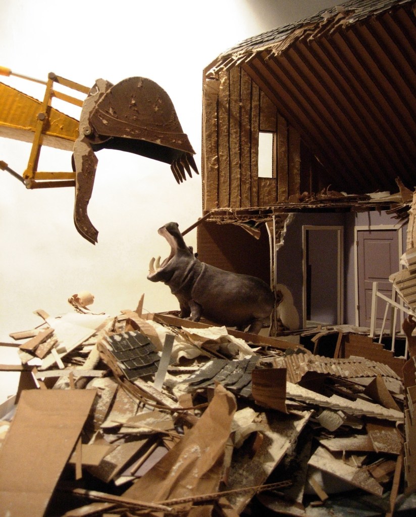 Crookall's Hippo for Ernie.Robin Crookall