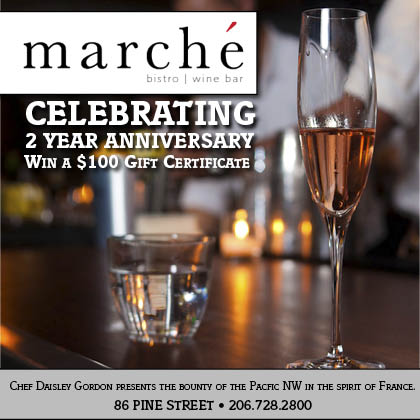 ENTER TO WIN HERE   Win $100 Gift Certificate to Marche Bistro &