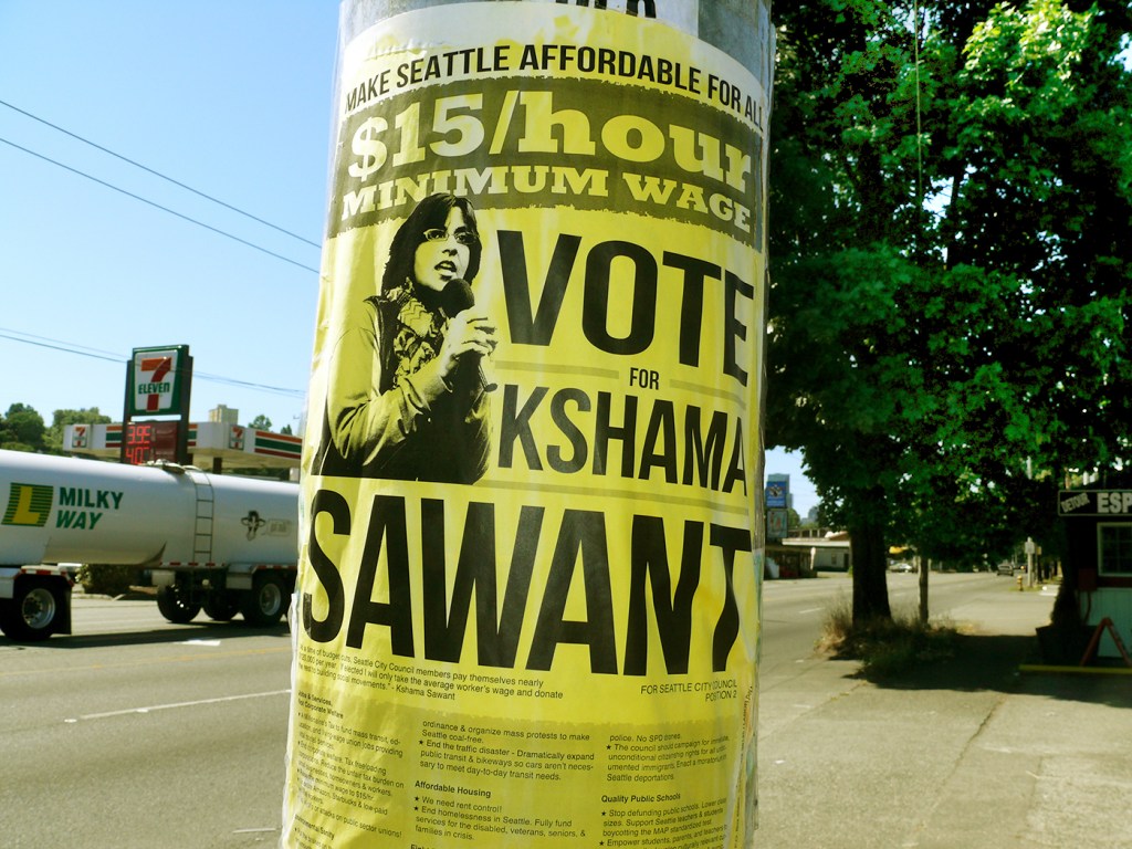 A ubiquitous sign of the liberal times.