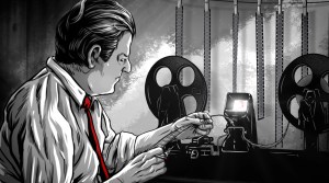 Romero in one of Birth's animated sequences.Gary Pullin/Predestine Prods/First Run Features