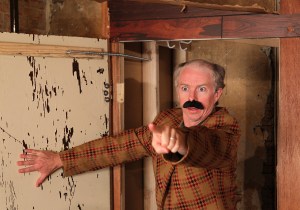 Kennan in comic mode, in the play-within-the-play.Chris Bennion