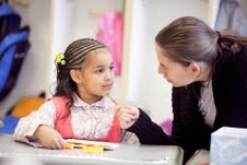 Teaching at First Place, which hopes to become a charter school.