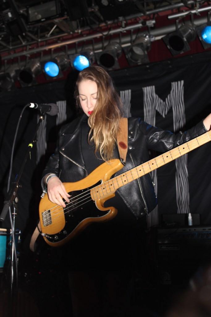 ABOVE: Actual faces made by Este Haim at last night’s Neumos performance