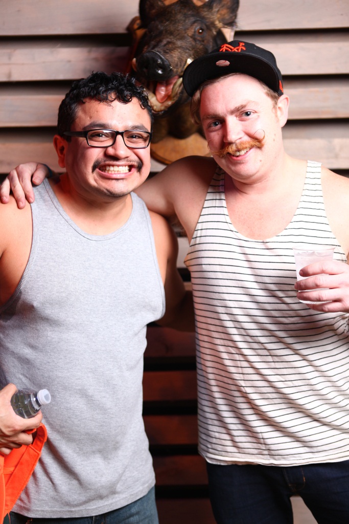 RJ Anguiano, left, at last year's Big Buck Hunter championship.