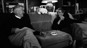 Lynch (left) and Stanton share a lifelong cigarette break.hugofilm/isotropefilms