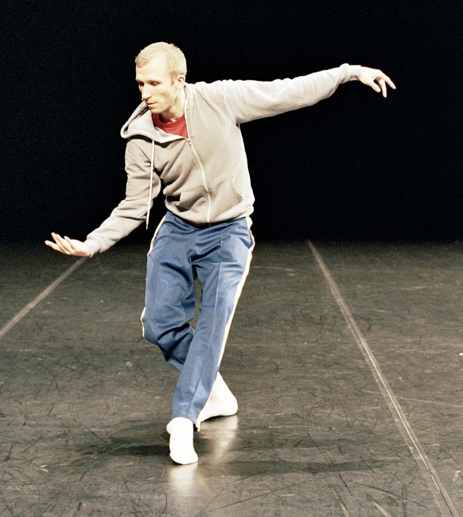 Andrieux in rehearsal.