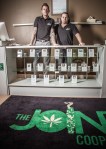 Shy Sadis and Derek Anderson, founders of The Joint Cooperative, are looking for ways to get around the state's three-license limit in hopes of starting a marijuana franchise.
