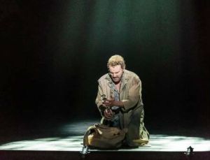 Stone's Valjean during a low, tuneful moment.Mark Kitaoka