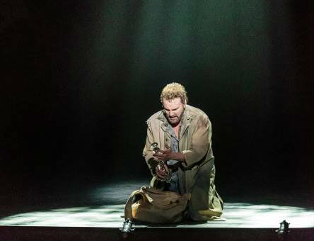 Stone's Valjean during a low, tuneful moment.Mark Kitaoka