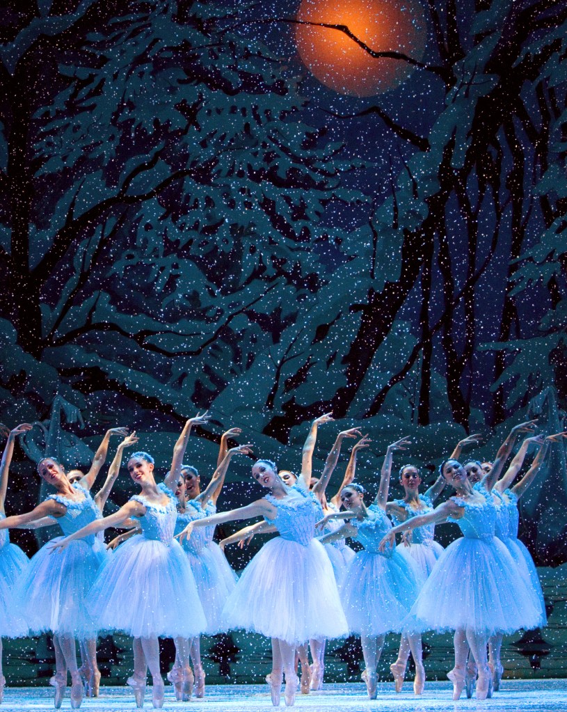 It’s snowing on stage at PNB