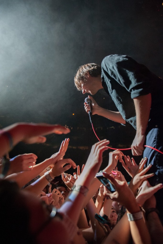 Phoenix leader Thomas Mars and his fans