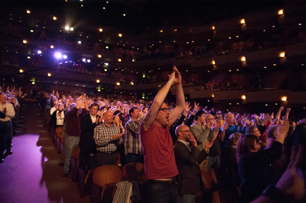 A sold out Benaroya Hall welcomed Seattle’s very own Ann and Nancy