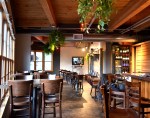 The 2nd floor dining room at Le Petit Cochon.