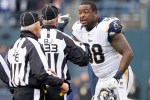 Of the twelve penalties St. Louis took through the game (for 87 yards) none was more epic than the ejection of the Rams' Kendall Langford (DT).