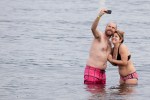 Couples took selfies (or is this an us-ie?).