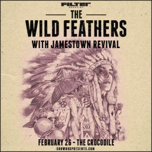 ENTER TO WIN HERE   Showbox Presents: The Wild Feathers Wednesday | February 26 7pm