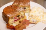 Climb south of the ID to brunch at Cheeky Cafe. Below: Cheeky’s loaded French toast.