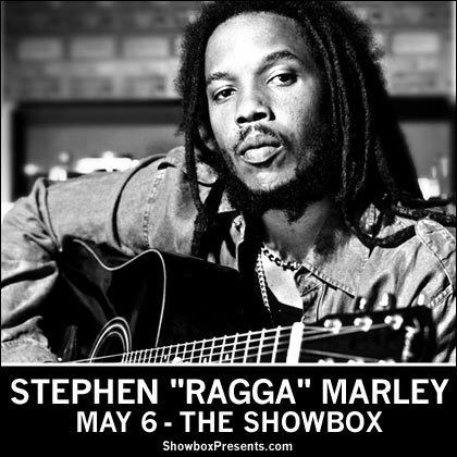 ENTER TO WIN HERE   Showbox Presents: Stephen Marley Tuesday| May 6 7pm | Showbox  Grammy-winning