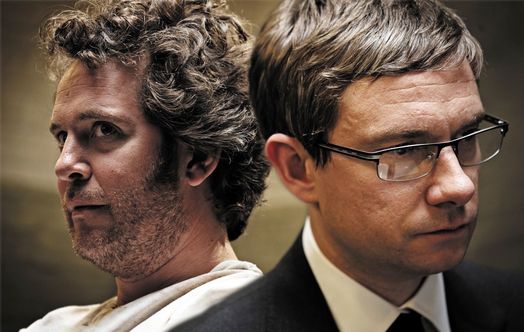 Hollander (left) and Freeman in The Voorman Problem.theoscarshorts.shorts.tv