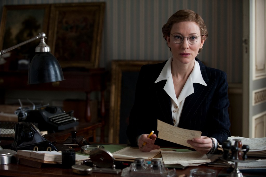 Blanchett as protector of art.Claudette Barius/Columbia Pictures