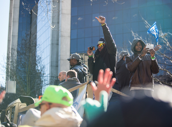 An estimated 700,000 human beings (more than the population of the city: