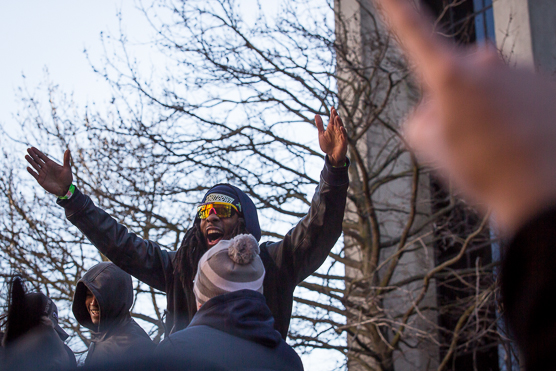 An estimated 700,000 human beings (more than the population of the city: