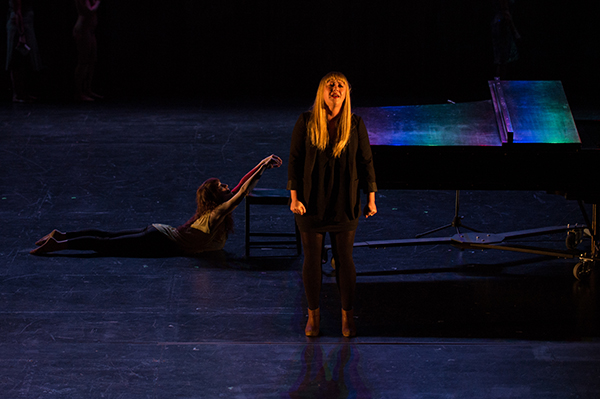 Kaylee Cole with Jessica Jobaris. Photo by Chona Kasinger