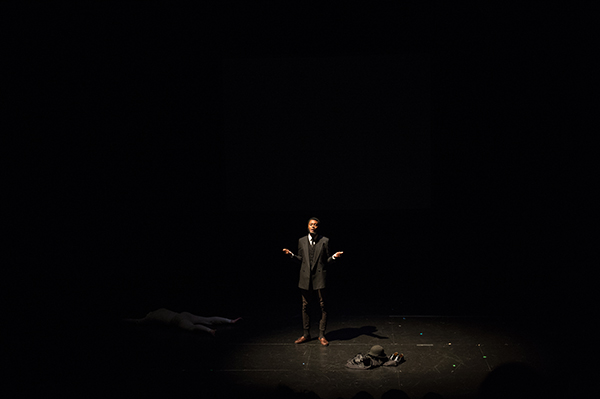 Shaun Scott and Ezra Dickinson. Photo by Chona Kasinger