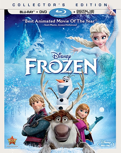 ENTER TO WIN HEREDisney Presents: FrozenBlu-Ray/DVD combo packWalt Disney Animation Studios presents