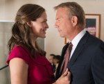 A perfect team? Garner and Costner.Dale Robinette/Summit Ent.