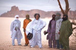 At age 4, Ibrahim Al Alhabib, the founder of Malian desert-blues group
