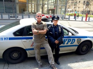 Where are you right now? I’m in midtown Manhattan. Today [Friday, April