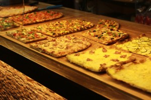 Pizza at Gabbiano, funded by CSC.