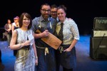 Seattle Weekly Food Editor Nicole Sprinkle with Westward's Josh Henderson and Zoi Antonistas