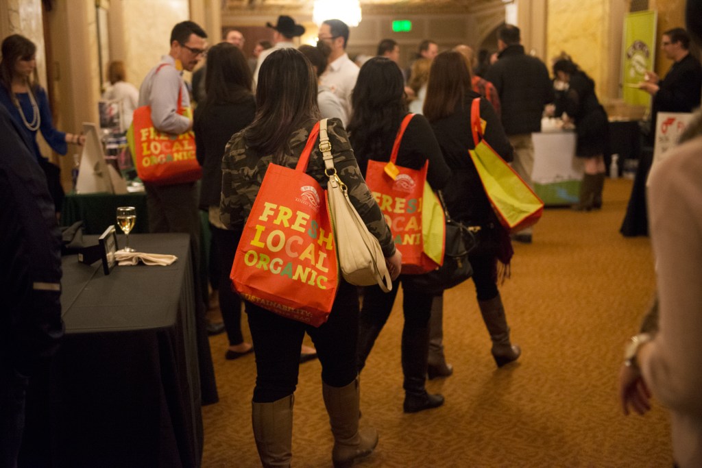 Leaving with Swag Bags