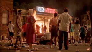 Common folklore, perpetuated by Spike Lee's 1989 classic Do The Right Thing,
