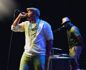 Qdot performs at the Lively Lounge in SoDo.