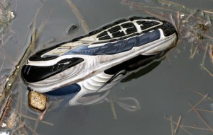 One of the feet that washed up in Vancouver. Ick.