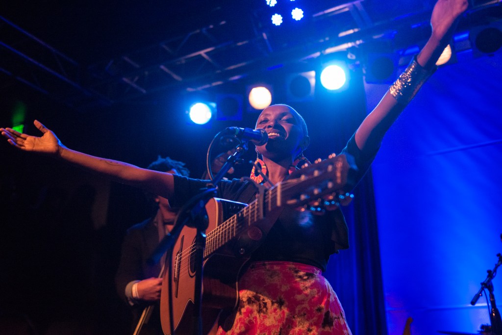 Naomi's upbeat music got everyone moving and in a great mood